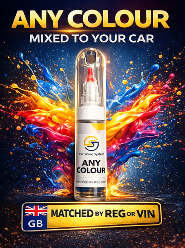 Touch paint mixed car - mixed, by